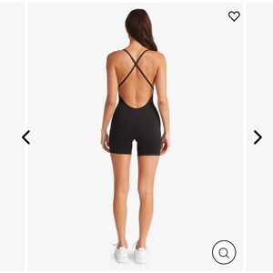 CSB Open Back Black Jumpsuit